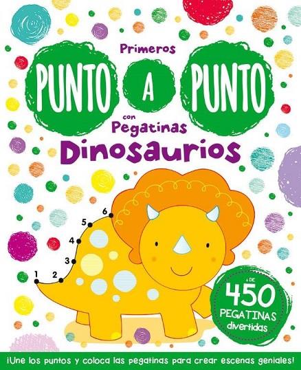 PRIMEROS PUNTO A PUNTO CON PEGATINAS DINOSAURIOS | 9788491961710
