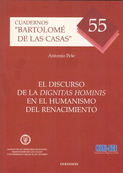 DISCURSO DE LA DIGNITAS HOMINIS EN EL HUMANISMO DEL RENACIMIENTO, EL | 9788415455240 | PELE, ANTONIO