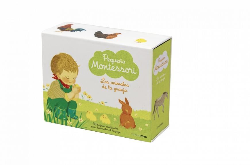 PEQUEÑO MONTESSORI. LOS ANIMALES DE LA GRANJA | 9788408221289 | VARIOS AUTORES