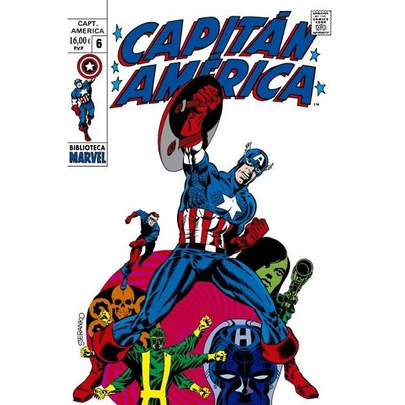 BIBLIOTECA MARVEL. CAPITAN AMERICA 06 : 1968-1969 | 9791370134778 | LEE, STAN / KIRBY, JACK