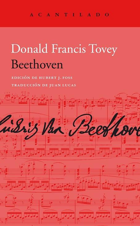 BEETHOVEN | 9788418370946 | FRANCIS TOVEY, DONALD