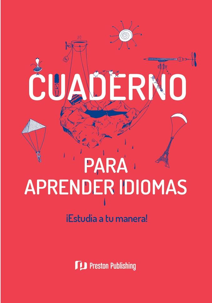 CUADERNO PARA APRENDER IDIOMAS ROJO | 9788366384873