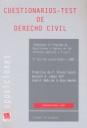 CUESTIONARIOS TEST DE DERECHO CIVIL ADAPTADOS AL PROGRAMA DE OPOSICIONES A INGRESO EN LAS CARRERAS JUDICIAL Y FISCAL | 9788484568377 | FRANCISCO DE PAULA BLASCO GASCÓ/GONZALO LÓPEZ EBRI/JOSÉ A. NUÑO DE LA ROSA AMORES