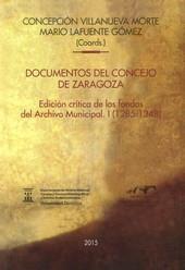 DOCUMENTOS DEL CONCEJO DE ZARAGOZA | 9788492522927 | VILLANUEVA MORTE, CONCEPCIÓN