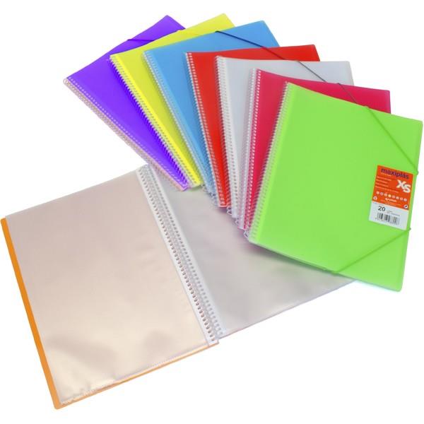 CARPETA ESPIRAL 50 FUNDES TARONJA MAXIPLAS | 8413623988419