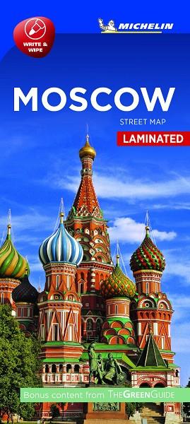 MOSCOW : STREET MAP LAMINATED | 9782067240759 | VARIOS AUTORES