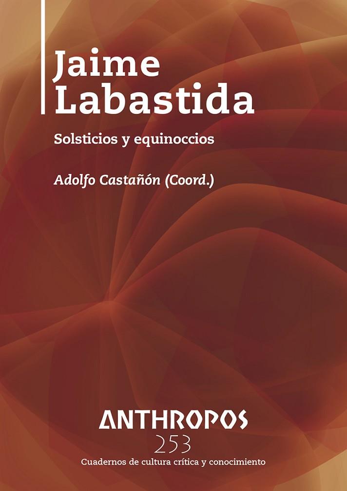 JAIME LABASTIDA | 9788400002534 | CASTAÑON, ADOLFO