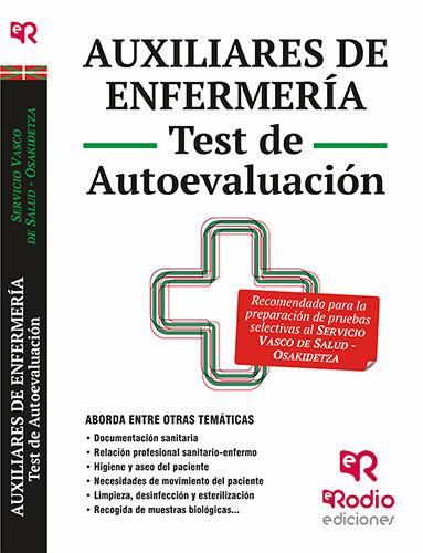 AUXILIARES DE ENFERMERÍA. TEST DE AUTOEVALUACIÓN. OSAKIDETZA - SERVICIO VASCO DE SALUD | 9788416266937 | AGLA TRABAJOS TECNICOS