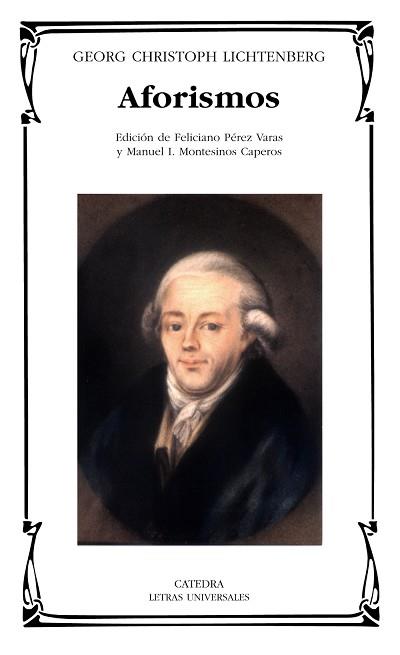 AFORISMOS (LICHTENBERG) | 9788437625492 | LICHTENBERG, GEORG CHRISTOPH