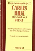 OBRES COMPLETES I | 9788429721560 | RIBA, CARLES