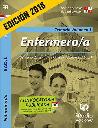 ENFERMERO. TEMARIO. VOLUMEN 1. SERVICIO DE SALUD DE CASTILLA Y LEÓN | 9788416506705 | LOPEZ SANCHEZ, TRINIDAD / DIEZ HERRERO, NOELIA
