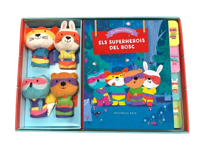 SUPERHEROIS DEL BOSC, ELS. LA FÀBRICA D'HISTÒRIES | 9788417759247 | RIVÈRE, BENEDICTE / TAYLOR, DAN