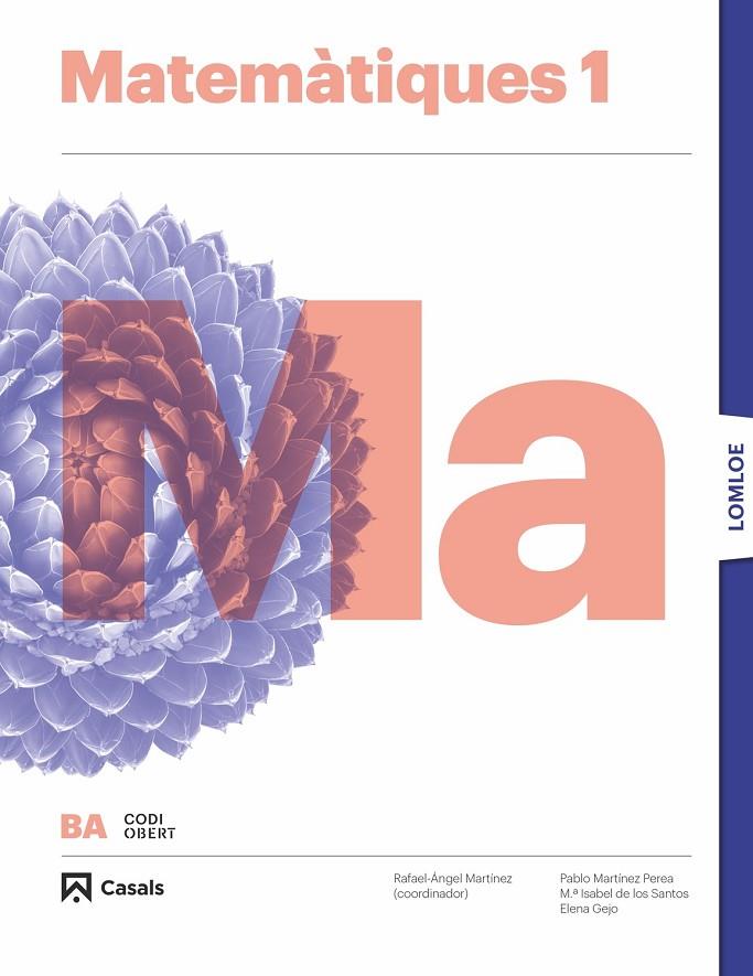 MATEMÀTIQUES 1 BA LOMLOE | 9788421874578 | VARIOS AUTORES