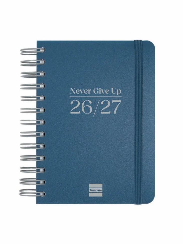 AGENDA ESPIRAL DOBLE CURS COSMO 1/8 1DP 26-27 BLAU | 8422952416326