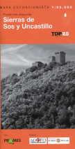 MAPA EXCURSIONISTA SIERRAS DE SOS 1:25.000 | 9788483213032