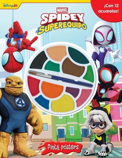 SPIDEY Y SU SUPEREQUIPO. PINTA PÓSTERS | 9788410362291 | MARVEL