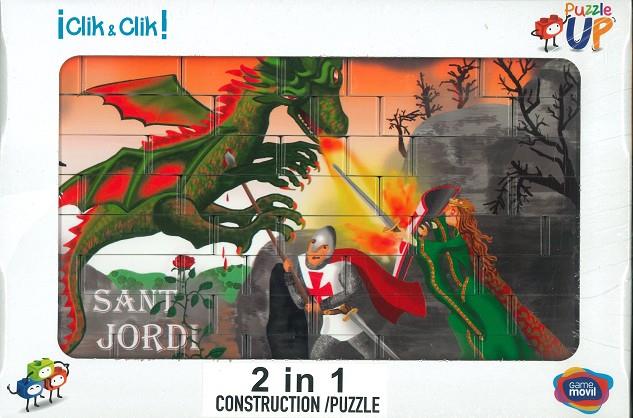 PUZZLE SANT JORDI 48 PECES DE PLÀSTIC | 9999900014020