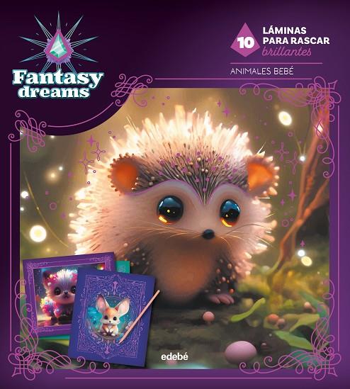 LÁMINAS PARA RASCAR: DRAGONES BEBÉ | 9788468377377 | FLEURUS