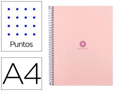 QUADERN ESPIRAL A4 ANTARTIK PUNTS | 8423473056343