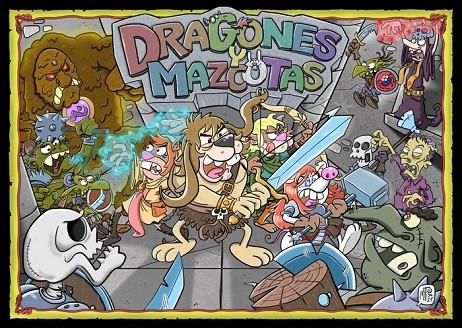 DRAGONES Y MAZCOTAS | 9788412530506 | MARTIN OJEDA, RUBEN MUDITO
