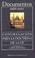 DOCUMENTOS DE LA CONGREGACIÓN PARA LA DOCTRINA DE LA FE (1966-2007) | 9788479149239 | CONGREGACIÓN PARA LA DOCTRINA DE LA FE