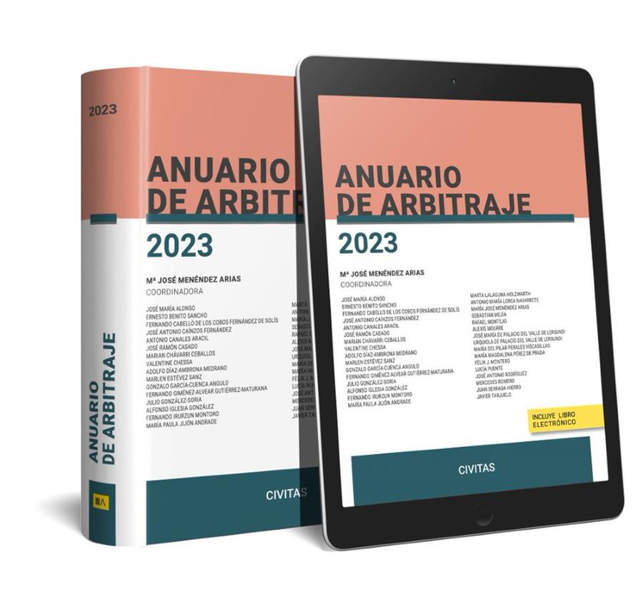 ANUARIO DE ARBITRAJE 2023 | 9788411256308 | MENENDEZ ARIAS, JOSE