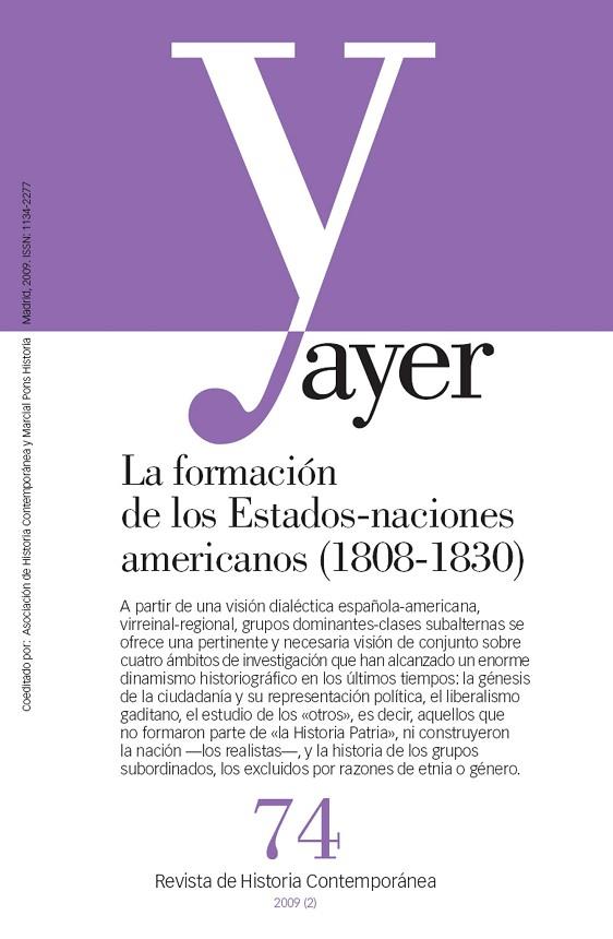 FORMACION DE LOS ESTADOS-NACIONES AMERICANOS, 1808-1830, LA | 9788496467965 | CHUST, MANUEL / SERRANO, JOSÉ ANTONIO