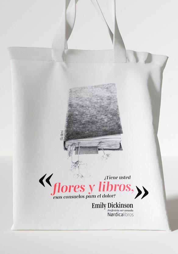 BOLSA FLORES Y LIBROS | 9788419320056 | DICKINSON, EMILY