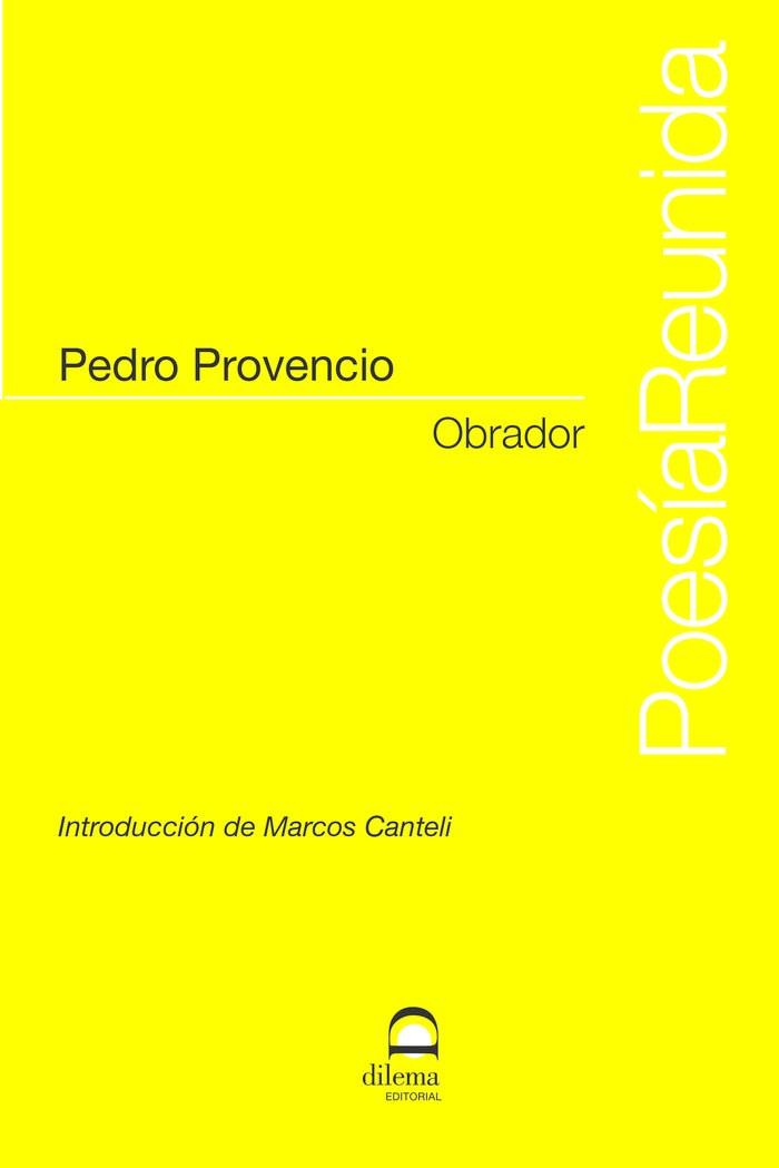 OBRADOR | 9788498275964 | PROVENCIO, PEDRO