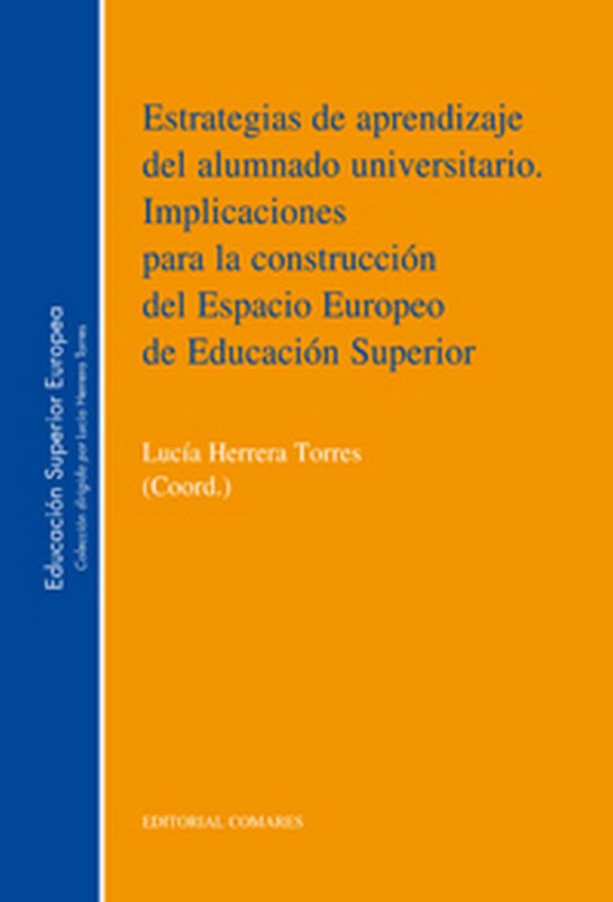 ESTRATEGIAS DE APRENDIZAJE DEL ALUMNADO UNIVERSITARIO | 9788498368376 | HERRERA TORRES, LUCIA