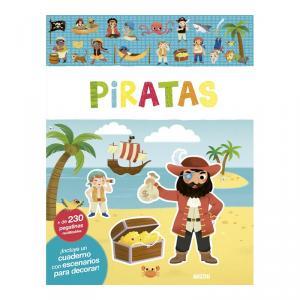 MI PRIMER LIBRO DE PEGATINAS, PIRATAS | 9782733850398 | DESCONOCIDO