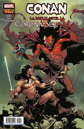CONAN. LA BATALLA POR LA CORONA SERPIENTE 03 | 977000560400800003 | AHMED / ROSS / WOODARD