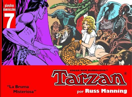 TARZAN - PLANCHAS DOMINICALES 07 : LA BRUMA MISTERIOSA | 9789898355386 | MANNING, RUSS