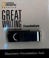 GREAT WRITING 5 CLASS PRESENTAT TOOL 5E | 9780357021187