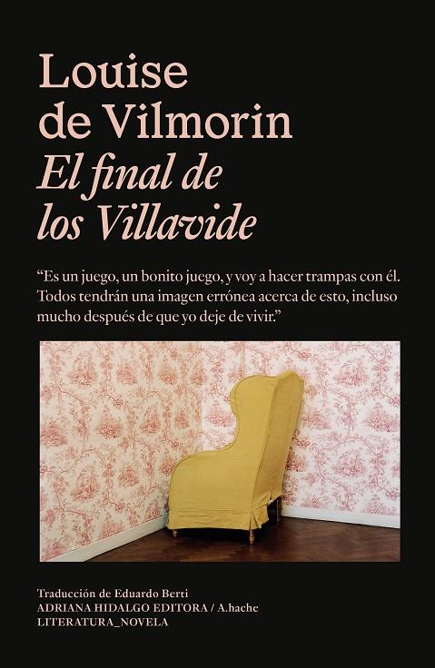 FINAL DE LOS VILLAVIDE, EL | 9788419208156 | DE VILMORIN, LOUISE