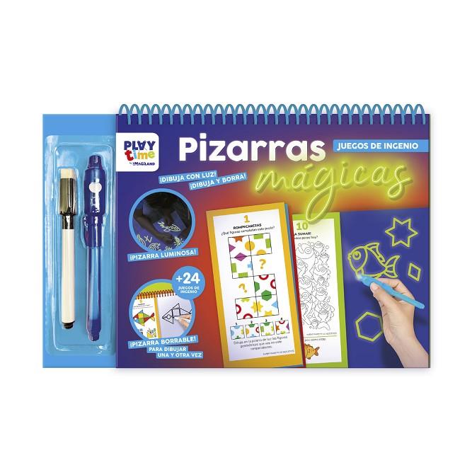 PINTALUZ PIZARRAS MÁGICAS - JUEGOS INGENIO 4 A 6 AÑOS | 9788410133532 | IMAGILAND