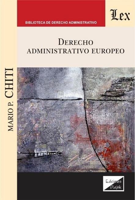 DERECHO ADMINISTRATIVO EUROPEO | 9789563929140 | CHITI, MARIO P.