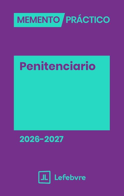 MEMENTO PENITENCIARIO 2026-2027 | 9791387732936 | LEFEBVRE