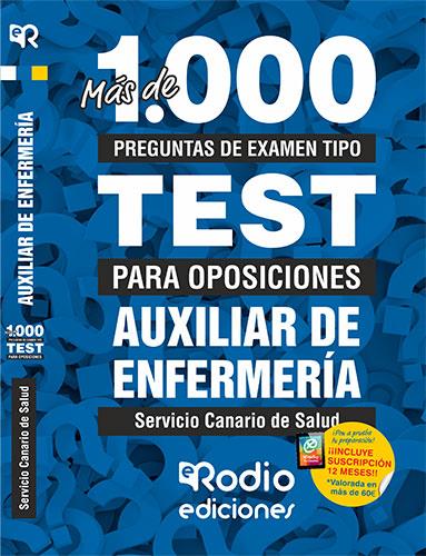 AUXILIARES DE ENFERMERÍA. SERVICIO CANARIO DE SALUD. MÁS DE 1.000 PREGUNTAS DE EXAMEN TIPO TEST. | 9788417976293 | VARIOS AUTORES
