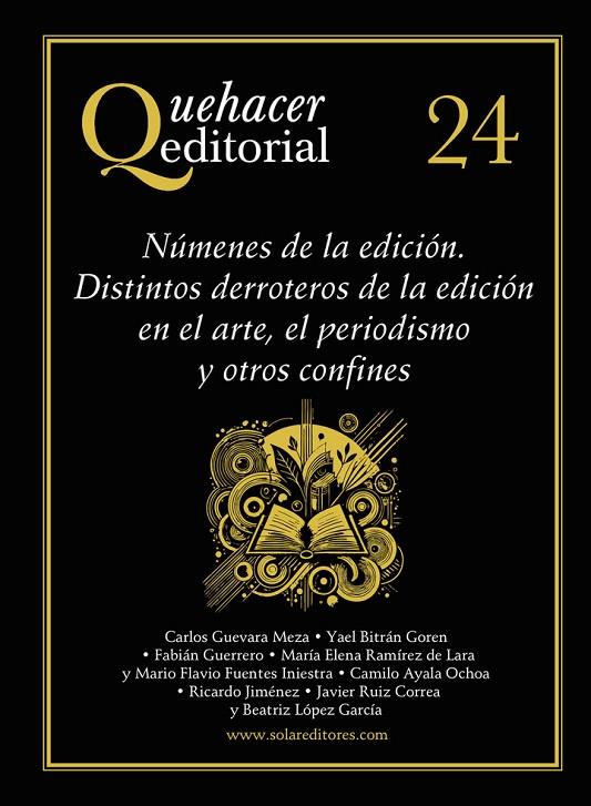 QUEHACER EDITORIAL 24 | 9798896430803 | ZENKER, ALEJANDRO