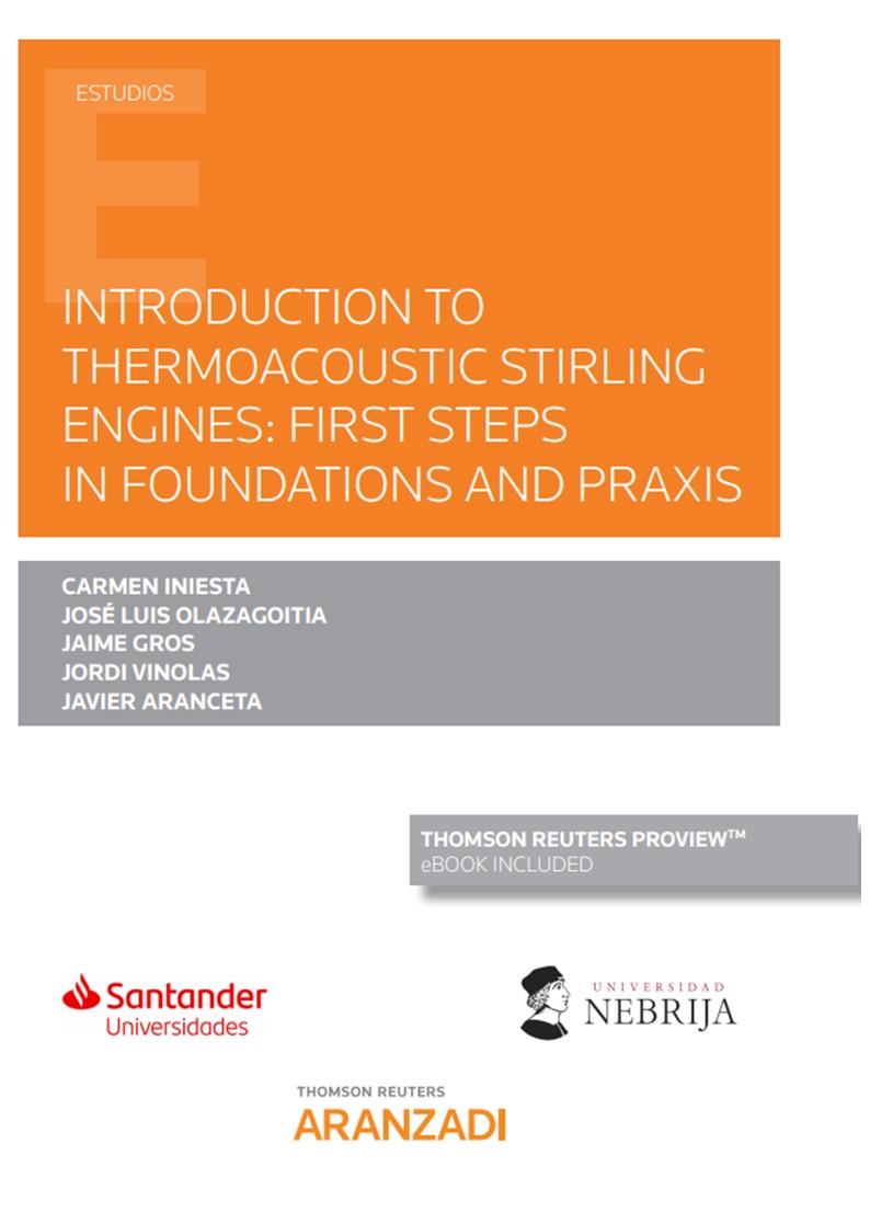 INTRODUCTION TO THERMOACOUSTIC STIRLING ENGINES (DUO) | 9788413452630 | BORRAJO INIESTA