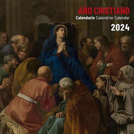 CALENDARIO 2024 PARED AÑO CRISTIANO | 9788427147126