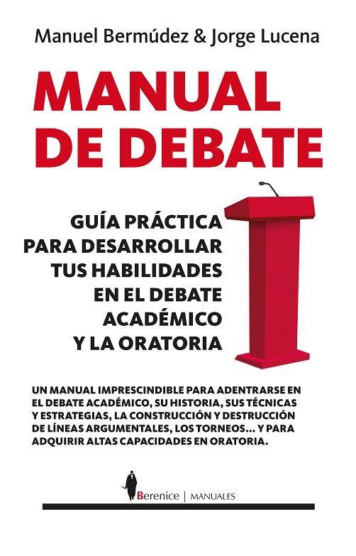 MANUAL DE DEBATE | 9788417558970 | BERMÚDEZ VÁZQUEZ, MANUEL