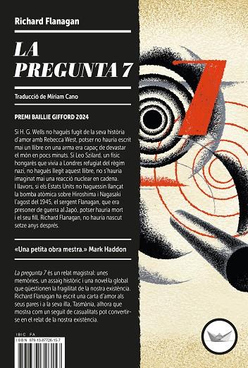 PREGUNTA 07, LA | 9791387726157 | FLANAGAN, RICHARD