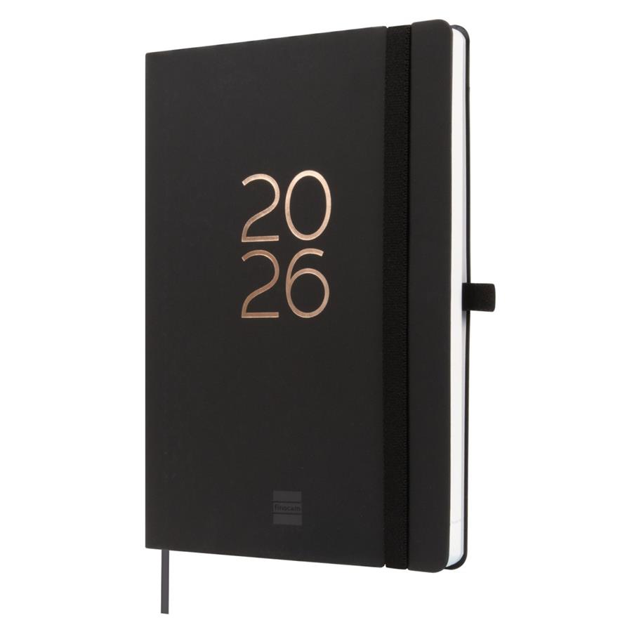 AGENDA CAPRI A5 S/V V NEGRA FINOCAM | 8422952406891