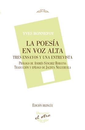 POESÍA EN VOZ ALTA, LA | 9788416459445