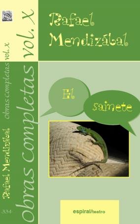 OBRAS COMPLETAS RAFAEL MENDIZÁBAL, VOL. X | 9788424511197 | MENDIZÁBAL, RAFAEL