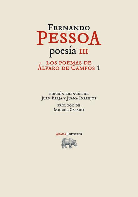 POEMAS DE ÁLVARO DE CAMPOS 1, LOS | 9788415289449 | PESSOA, FERNANDO
