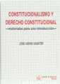 CONSTITUCIONALISMO Y DERECHO CONSTITUCIONAL | 9788480023610 | ASENSI SABATER, JOSÉ
