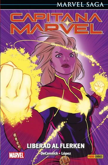 MARVEL SAGA 97. CAPITANA MARVEL 05 : LIBERAD AL FLERKEN | 9788413343341 | DECONNICK, KELLY SUE / LÓPEZ, DAVID
